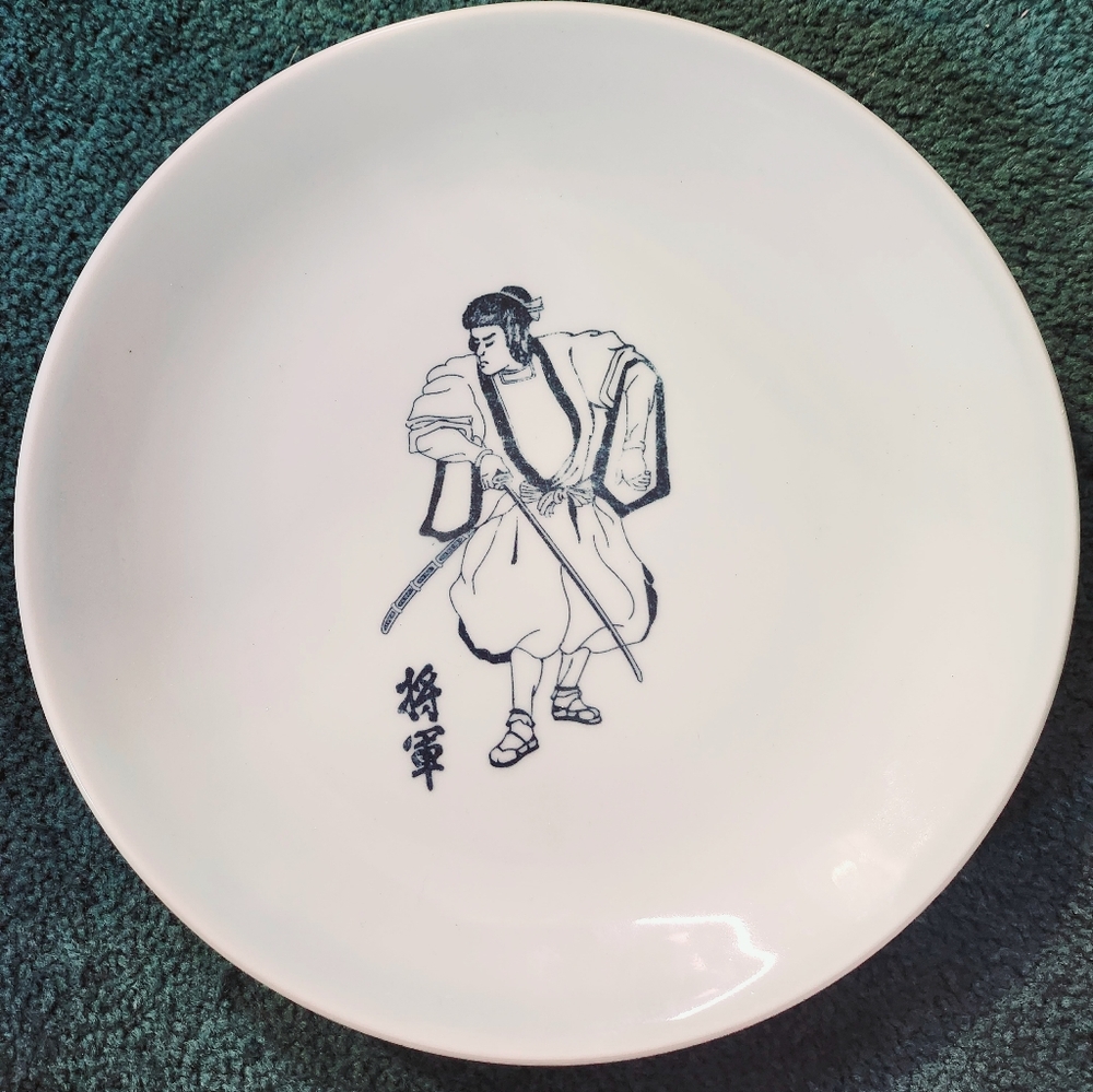 One Of A Kind!! Hand painted plates Japanese. Brand New Never Used